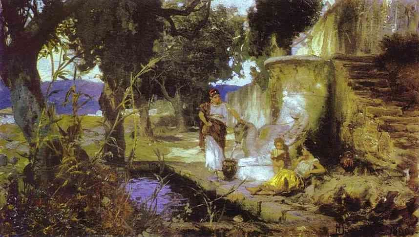 Henryk Siemiradzki - 125, In piscina